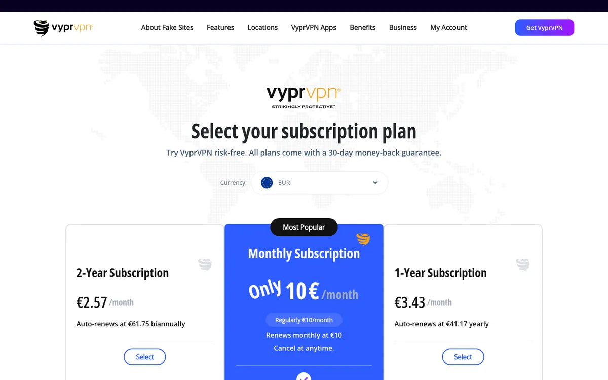 VyprVPN-palvelun hinnasto – vertailussa: paras VPN Suomessa